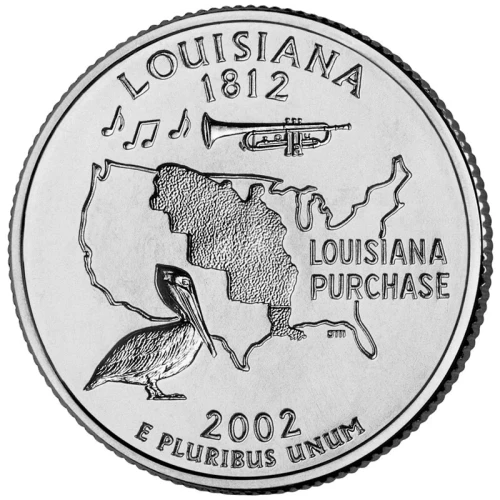 USA 25 c Louisiana 2002