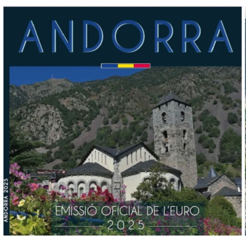 Euro set Andora zestaw menniczy x 8 2025
