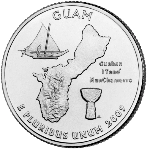 USA 25 c GUAM 2009