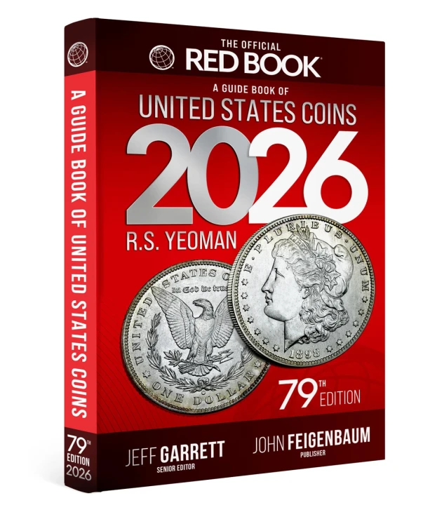 Katalog monet USA RED BOOK 2026