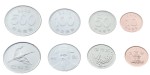 Zestaw menniczy Korea Południowa x 6 żuraw (1)