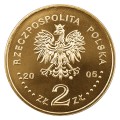 2 zł Dzieje złotego - żaglowiec 2005