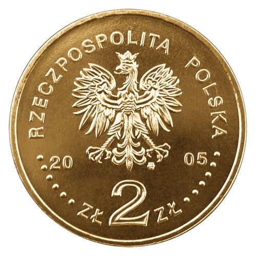 2 zł Dzieje złotego - żaglowiec 2005