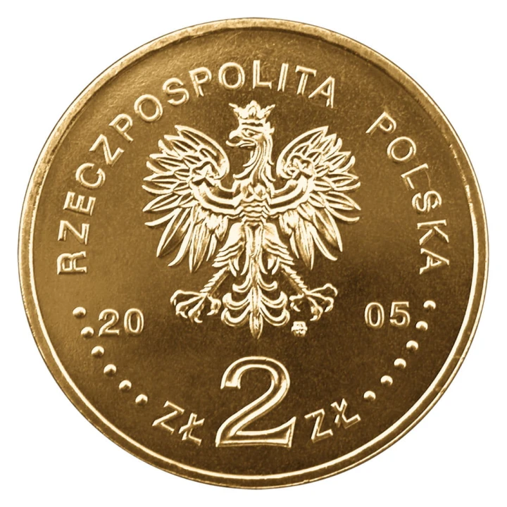 2 zł Dzieje złotego - żaglowiec 2005