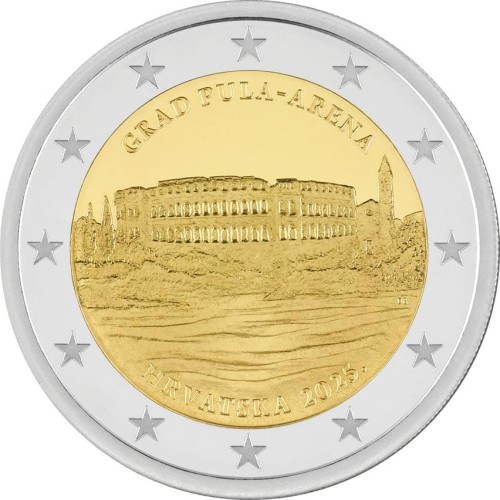 2 euro Chorwacja Pula Arena 2025
