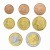 Euro set Chorwacja zestaw x8 2023