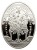 Niue 2 $ Jajo Księżnej Marlborough 2010 56,56 g Ag.925