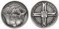 MEDAL MONTE CASSINO 1944 - 1984 51 g Ag.925