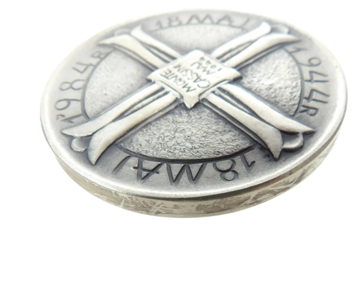 MEDAL MONTE CASSINO 1944 - 1984 51 g Ag.925