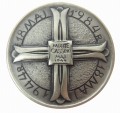 MEDAL MONTE CASSINO 1944 - 1984 51 g Ag.925