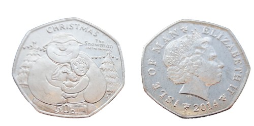 Wyspa Man 50 p Bałwanek 2014