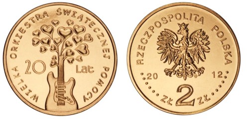 2 zł 20 lat WOŚP 2012