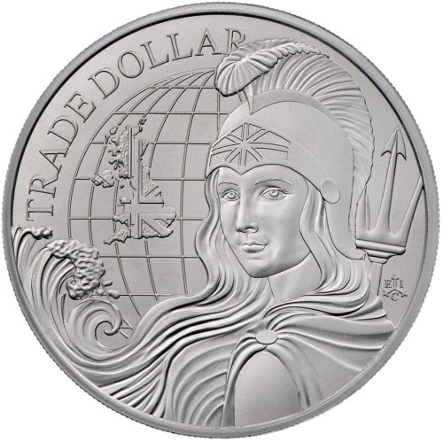 St. Helena 1 funt Trade dollar 1 oz Ag.999 2022