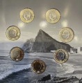 Zestaw menniczy 7 x 1F Gibraltar Elżbieta + Karol III 2026
