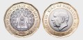 Gibraltar 1 funt Koronacja 2024