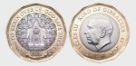 Gibraltar 1 funt Koronacja 2024