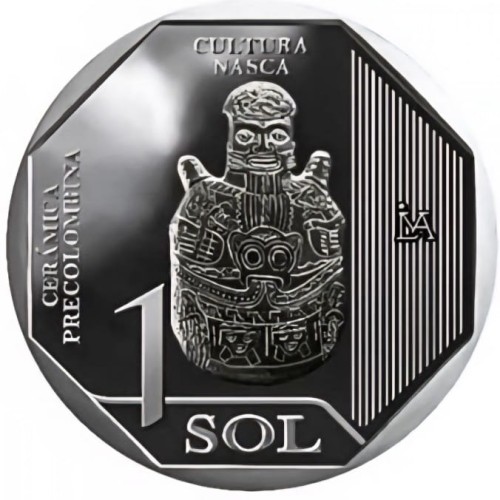 Peru 1 sol Kultura Nasca 2025