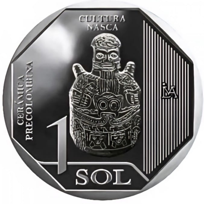 Peru 1 sol Kultura Nasca 2025