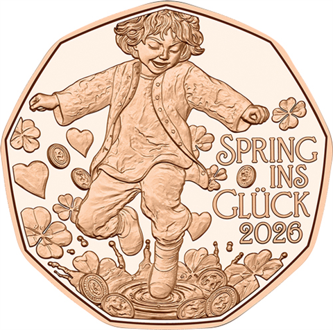 5 euro Austria Nowy Rok 2026