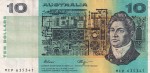 Australia 10 dolarów architektura 1989 P-45f