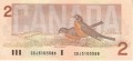 Kanada 2$ Rudziki 1986 P-94c