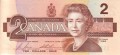 Kanada 2$ Rudziki 1986 P-94c