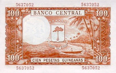Gwinea Równikowa 1000 bipkwele Zatoka 1980 P-18