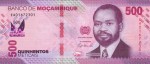 Mozambik 500  meticais Łodzie 2024 P-159