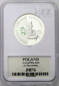 10 zł Konstanty I. Gałczyński 2005 (1)