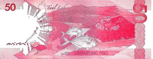 Filipiny 50 piso S. Osmena /Maliputo 2020 P-224a