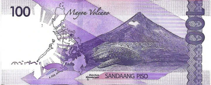 Filipiny 100 piso Rekin wielorybi 2020 P-225