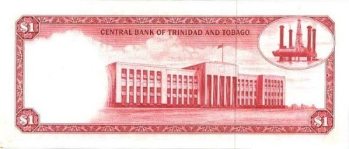 Trynidad i Tobago 1 $ Ibisy 1977 P-30a