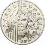 Francja 1.5 € Europa 2008 22.2 g  Ag.900