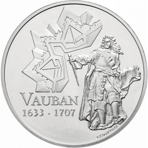 Francja 1.5 € Vauban 2007 22.2 g  Ag.900