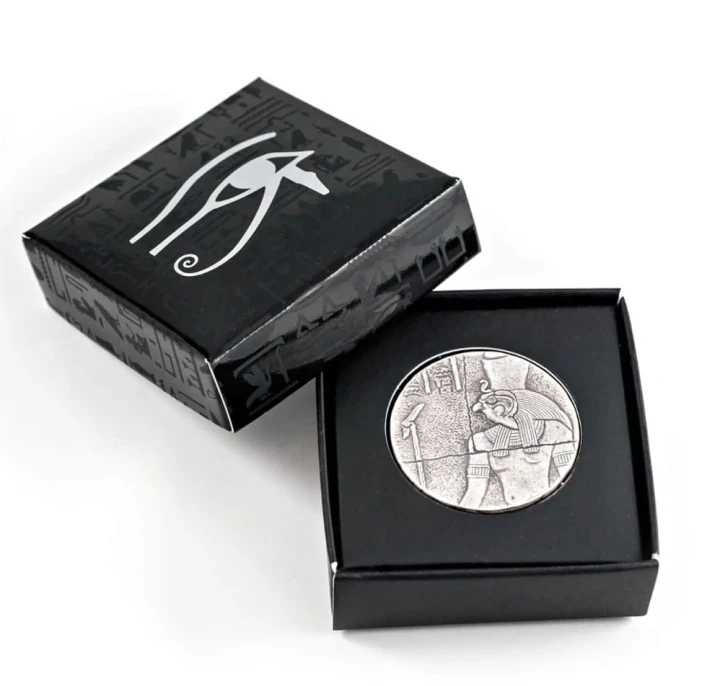 Czad 1000 FCA Egipskie relikty - Horus 2016 2 Oz Ag.999
