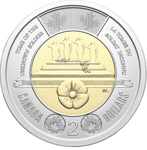Kanada 2 $ Nieznany żołnierz 2025