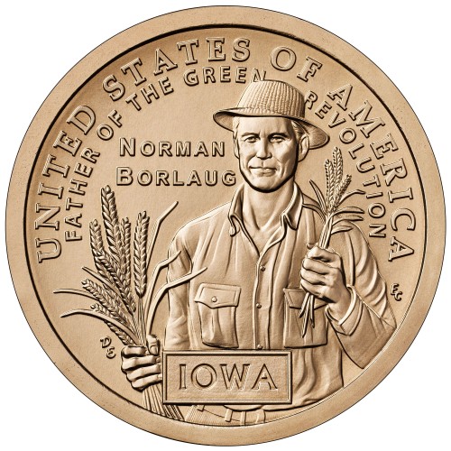 USA 1$ Innowacja Iowa NORMAN BORLAUG 2026 nr29