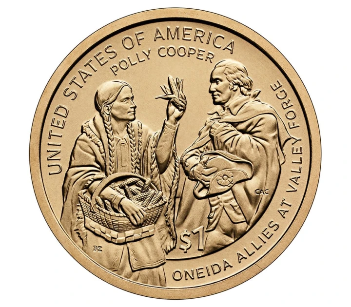 USA 1$ Rdzenni Amerykanie Oneida Valley Forge 2026