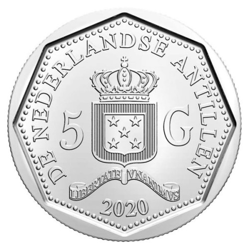 Antyle holenderskie 5 guldenów Aparte 2020