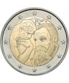 2 euro Francja A. Rodin 2017
