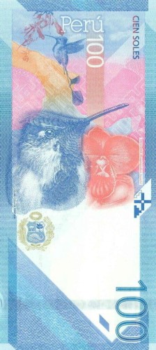 Peru 100 soles koliber cudowny  2021 P-119b