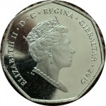 Gibraltar 50 pensów Islands Games 2019