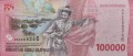 Indonezja 100 000 rupii 2025 P-168d
