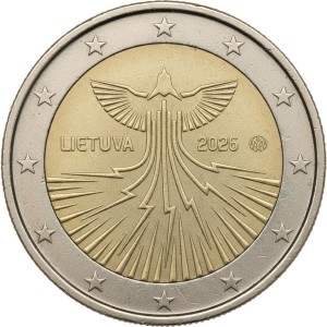 2 euro Litwa Niezależność energetyczna 2026