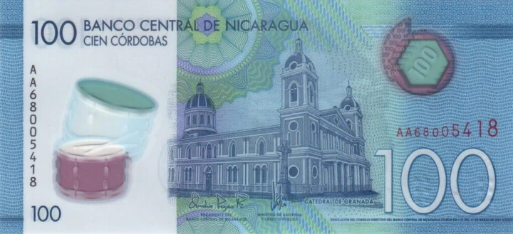 Nikaragua 100 kordobas Powóz 2021 P-212b