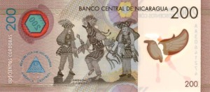 Nikaragua 200 kordobas Tańce 2022 P-213b