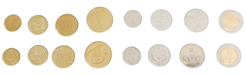 Zestaw menniczy Izrael x 8