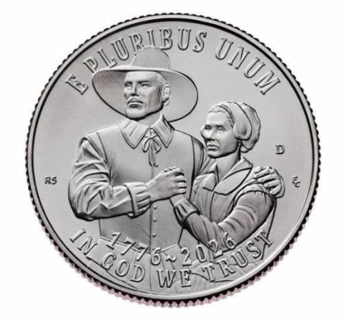 USA 25 c Mayflower 2026 nr1