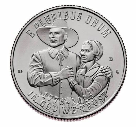 USA 25 c Mayflower 2026 nr1