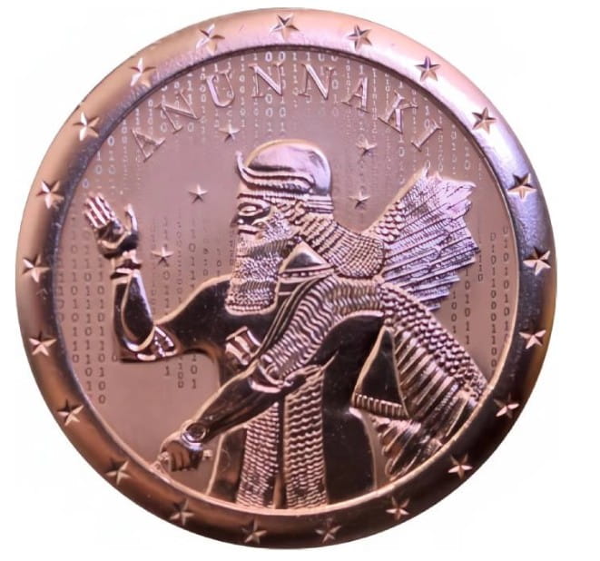 USA  Anunnaki 1 oz Cu.999 2025